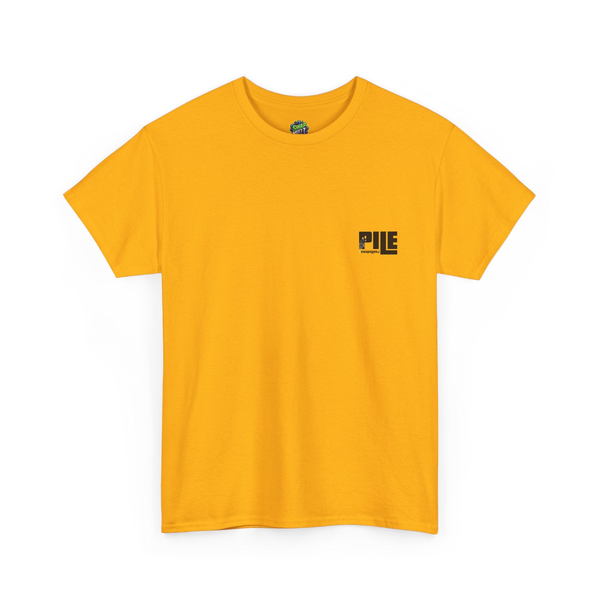 Swap Meet Logo T‑Shirt — Graphic Streetwear Tee with 'Swap Meet' Crest