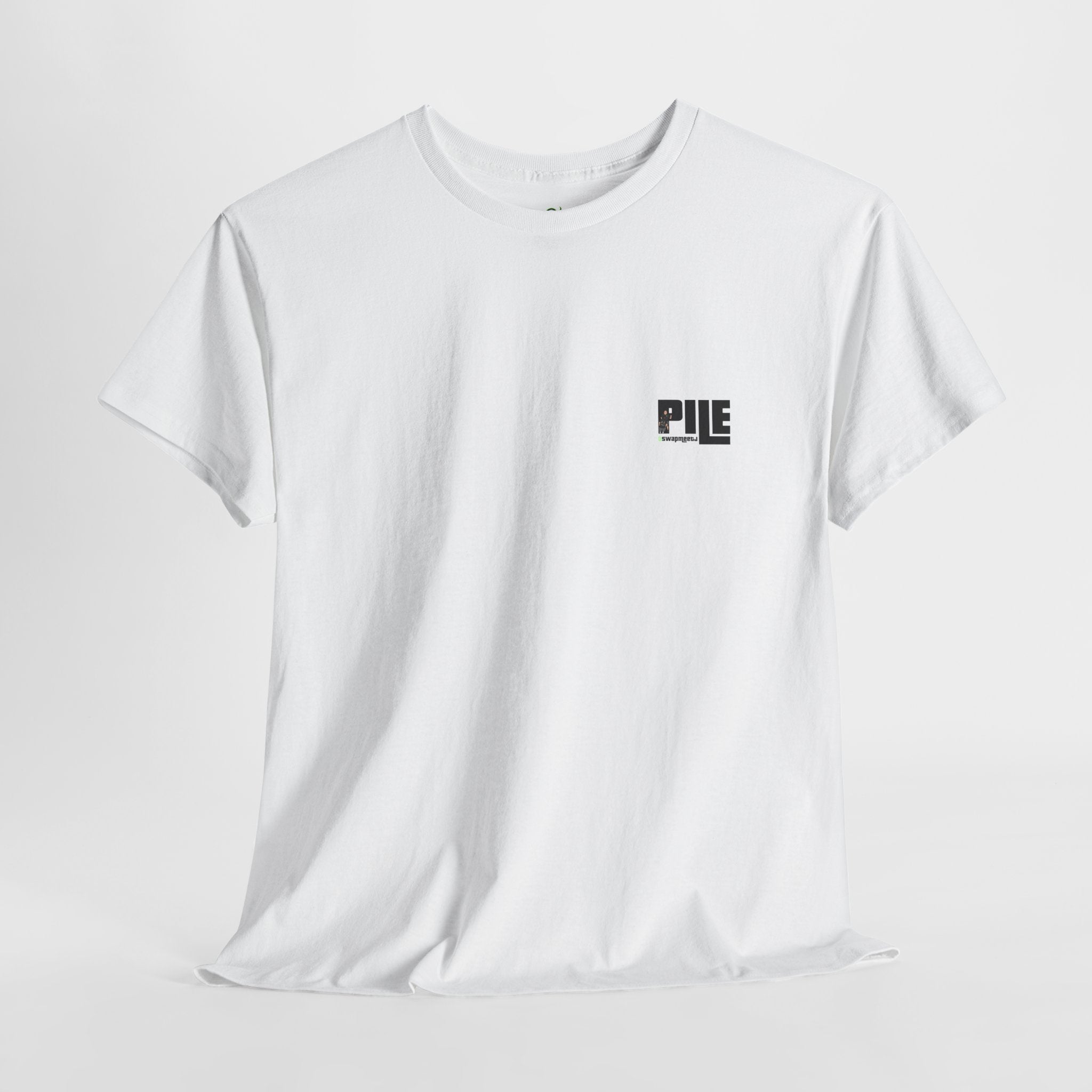 Swap Meet Logo T‑Shirt — Graphic Streetwear Tee with 'Swap Meet' Crest