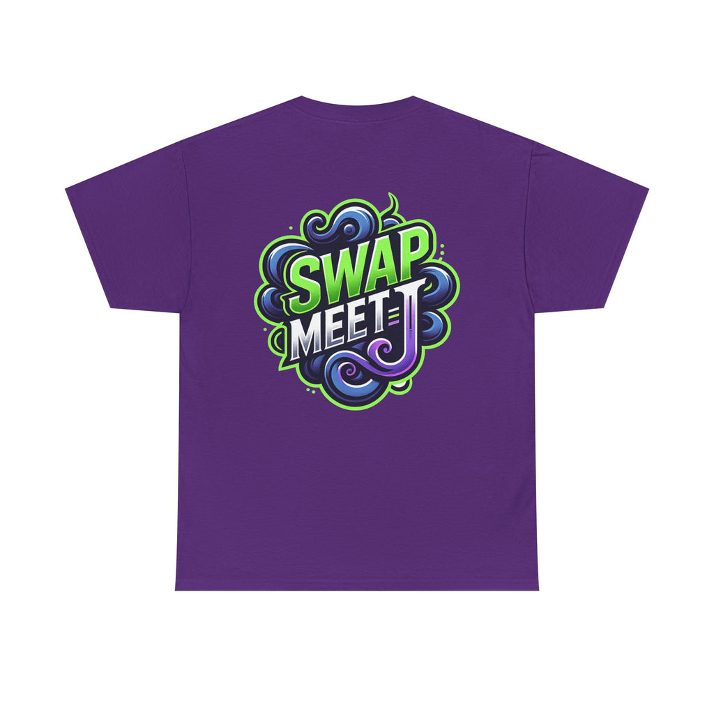 Swap Meet Logo T‑Shirt — Graphic Streetwear Tee with 'Swap Meet' Crest