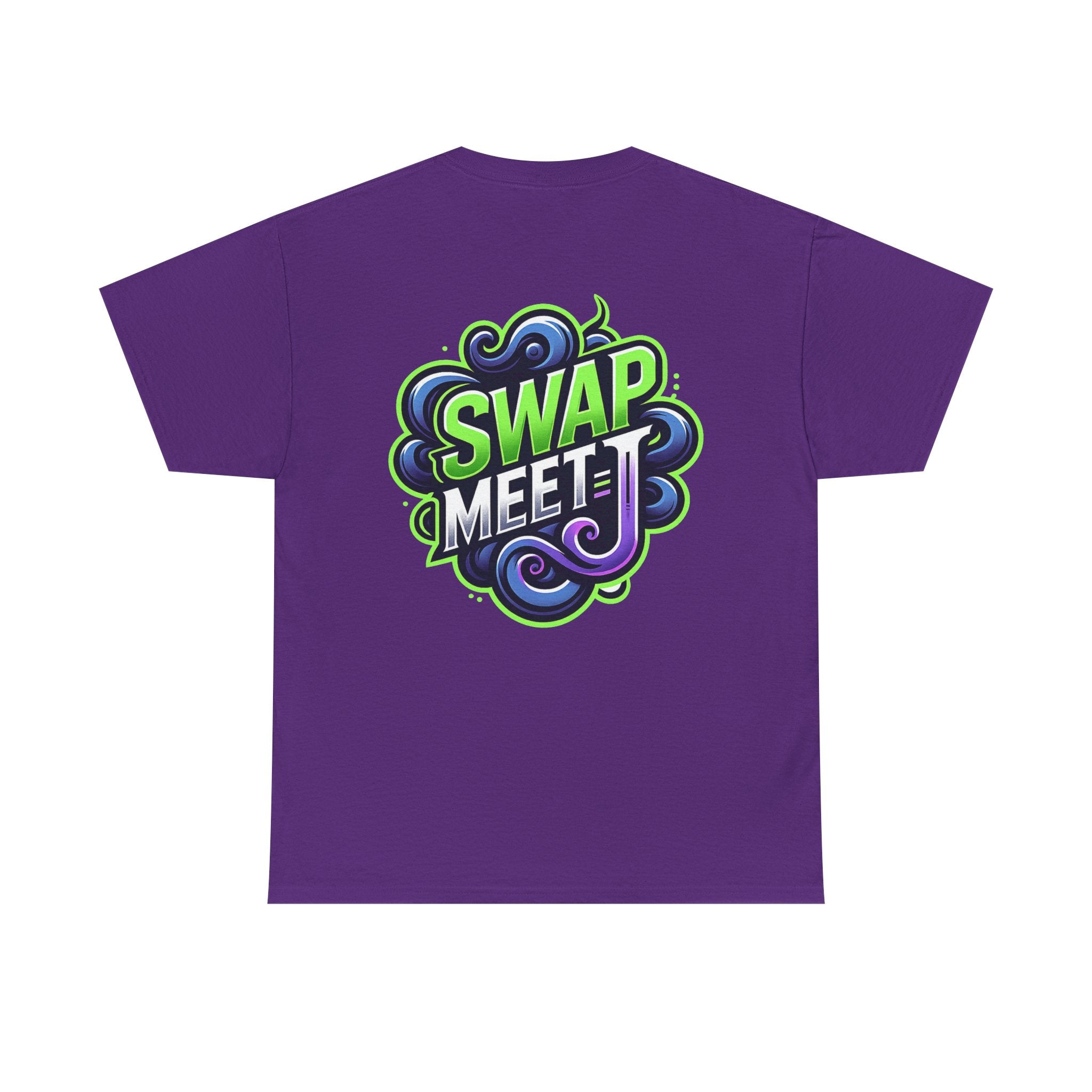 Swap Meet Logo T‑Shirt — Graphic Streetwear Tee with 'Swap Meet' Crest