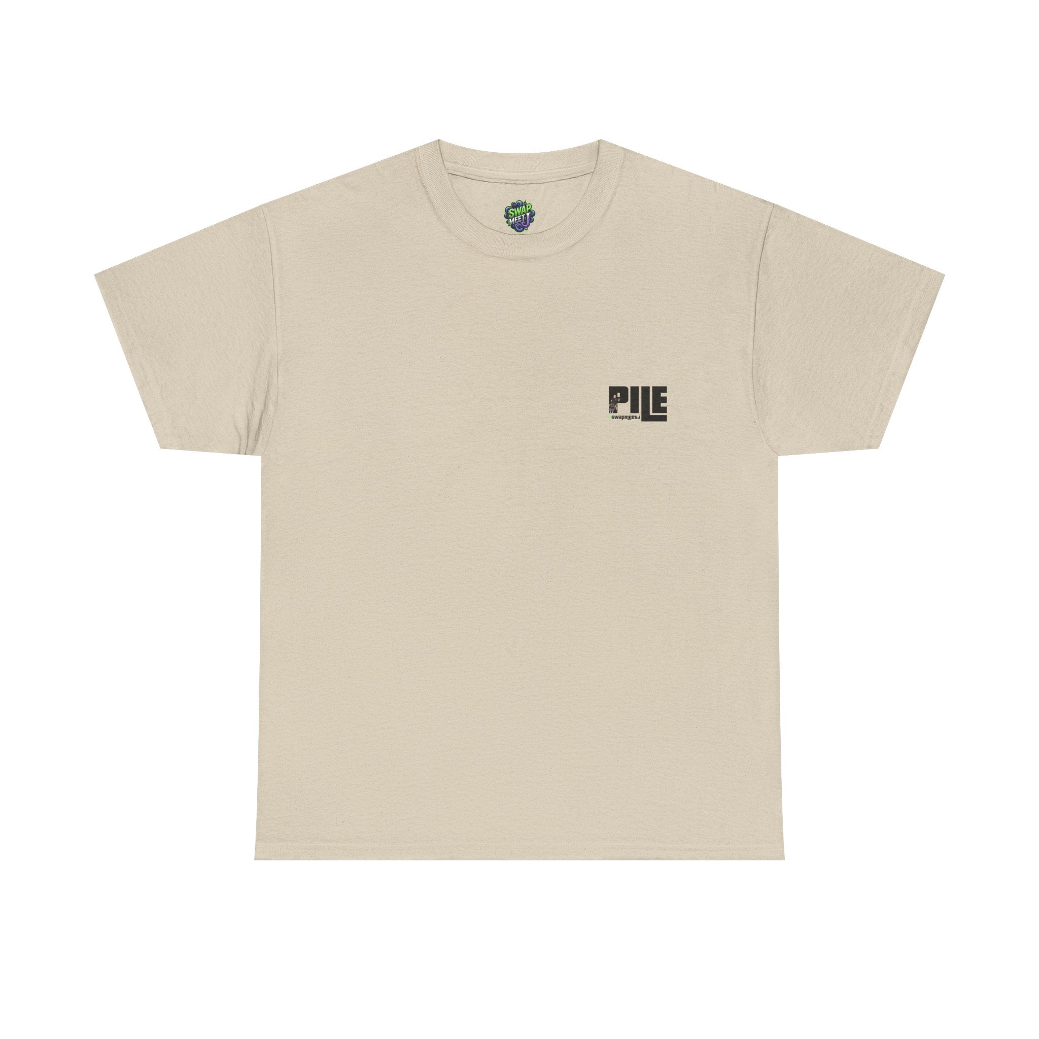 Swap Meet Logo T‑Shirt — Graphic Streetwear Tee with 'Swap Meet' Crest