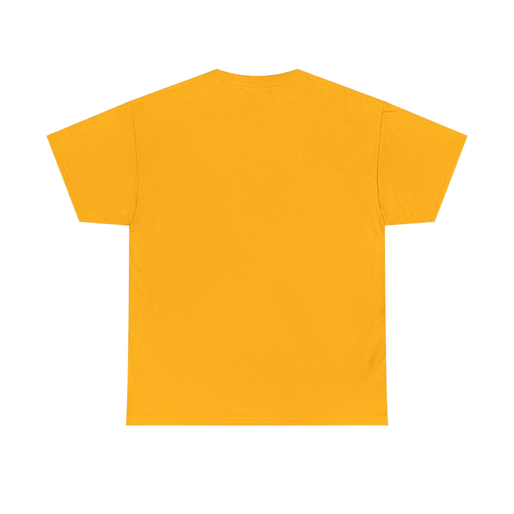Pile Graphic Tee — Bold Block Letter Design with Photo Accent