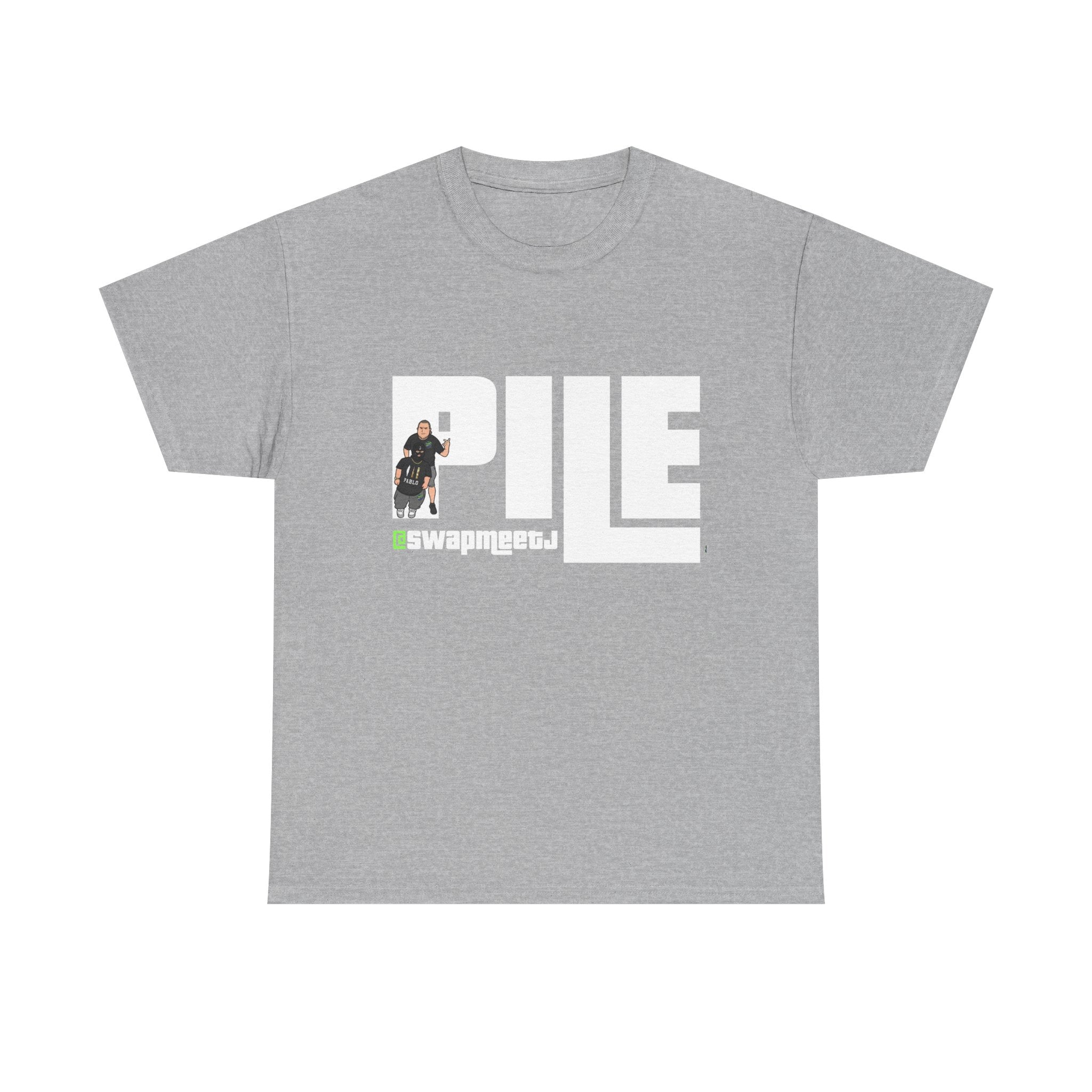 Pile Vintage Logo T‑Shirt — Retro Graphic Tee with PILE Design
