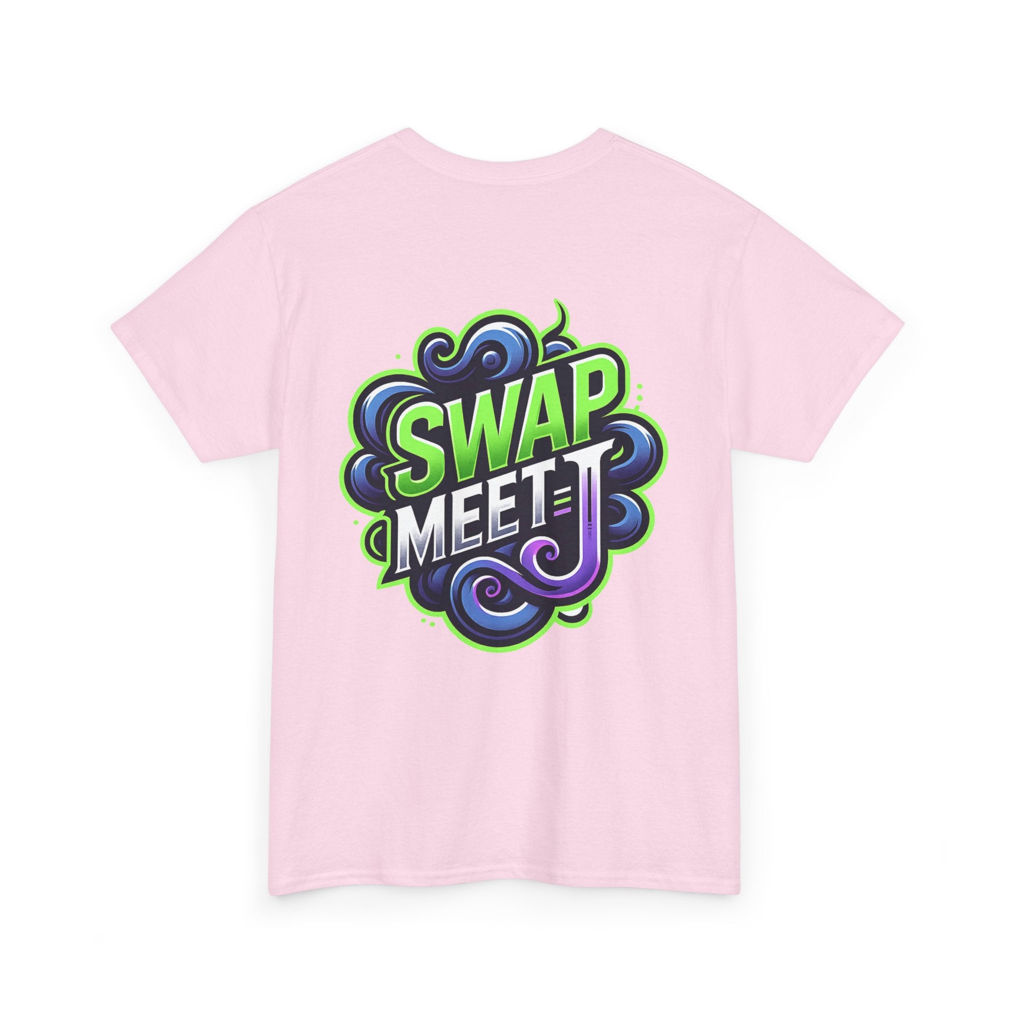 Swap Meet Logo T‑Shirt — Graphic Streetwear Tee with 'Swap Meet' Crest