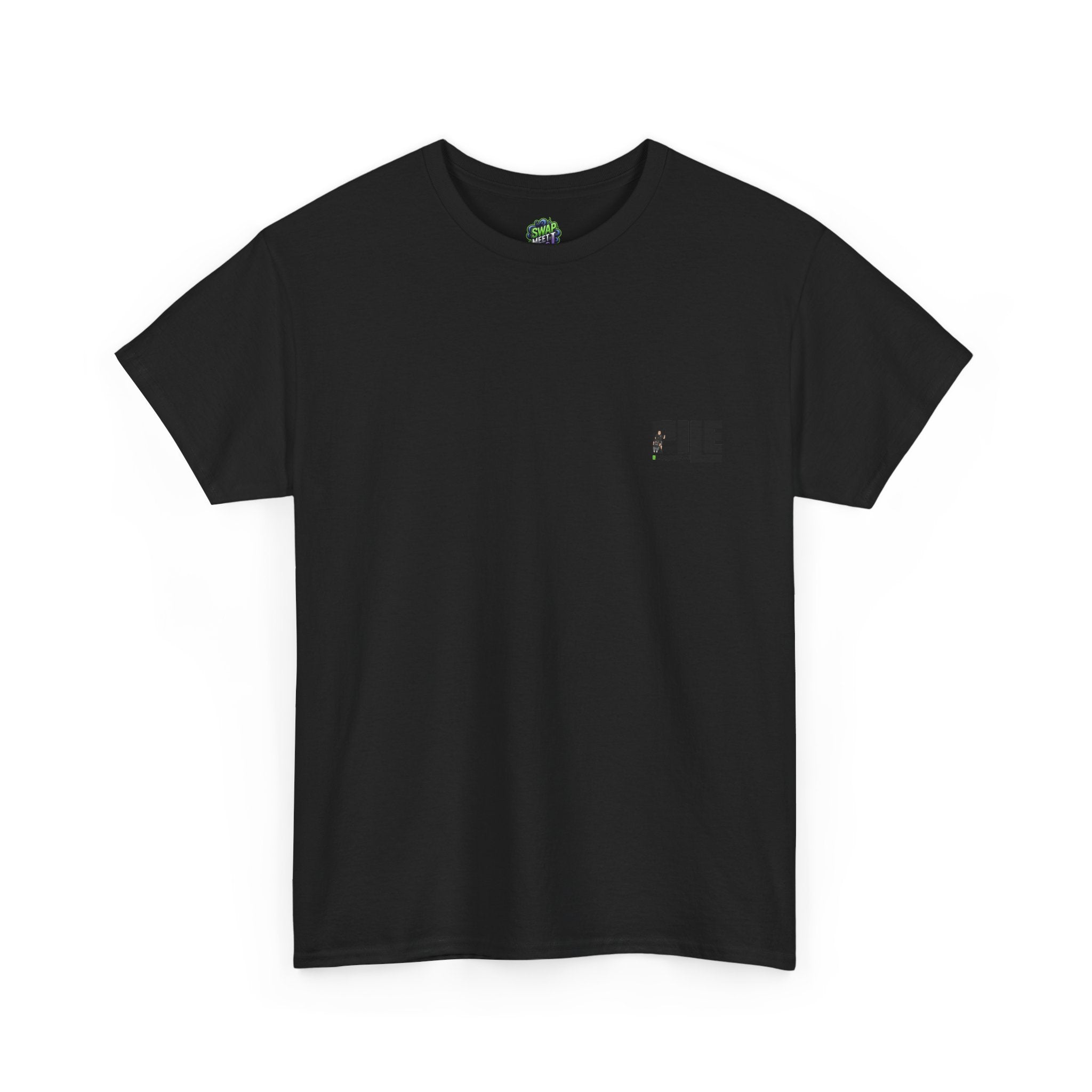 Swap Meet Logo T‑Shirt — Graphic Streetwear Tee with 'Swap Meet' Crest