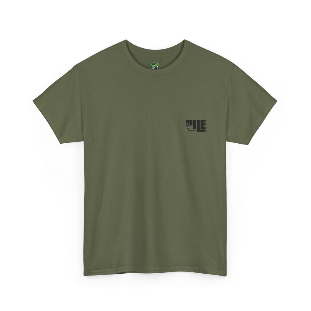 Swap Meet Logo T‑Shirt — Graphic Streetwear Tee with 'Swap Meet' Crest