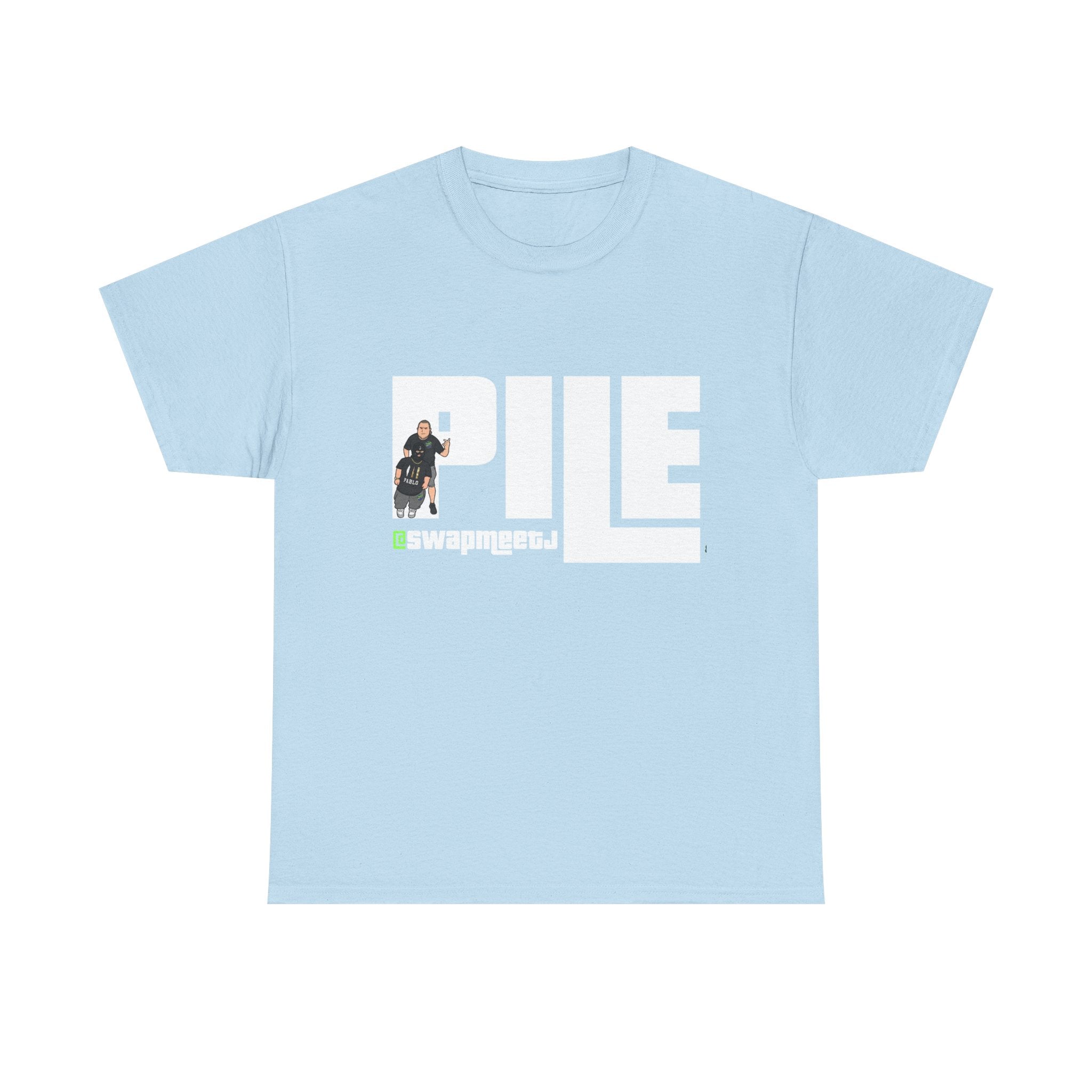 Pile Vintage Logo T‑Shirt — Retro Graphic Tee with PILE Design