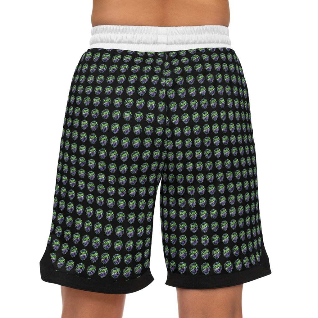 Pablo x Pile Graphic Basketball Shorts — All-Over Print Rib Shorts