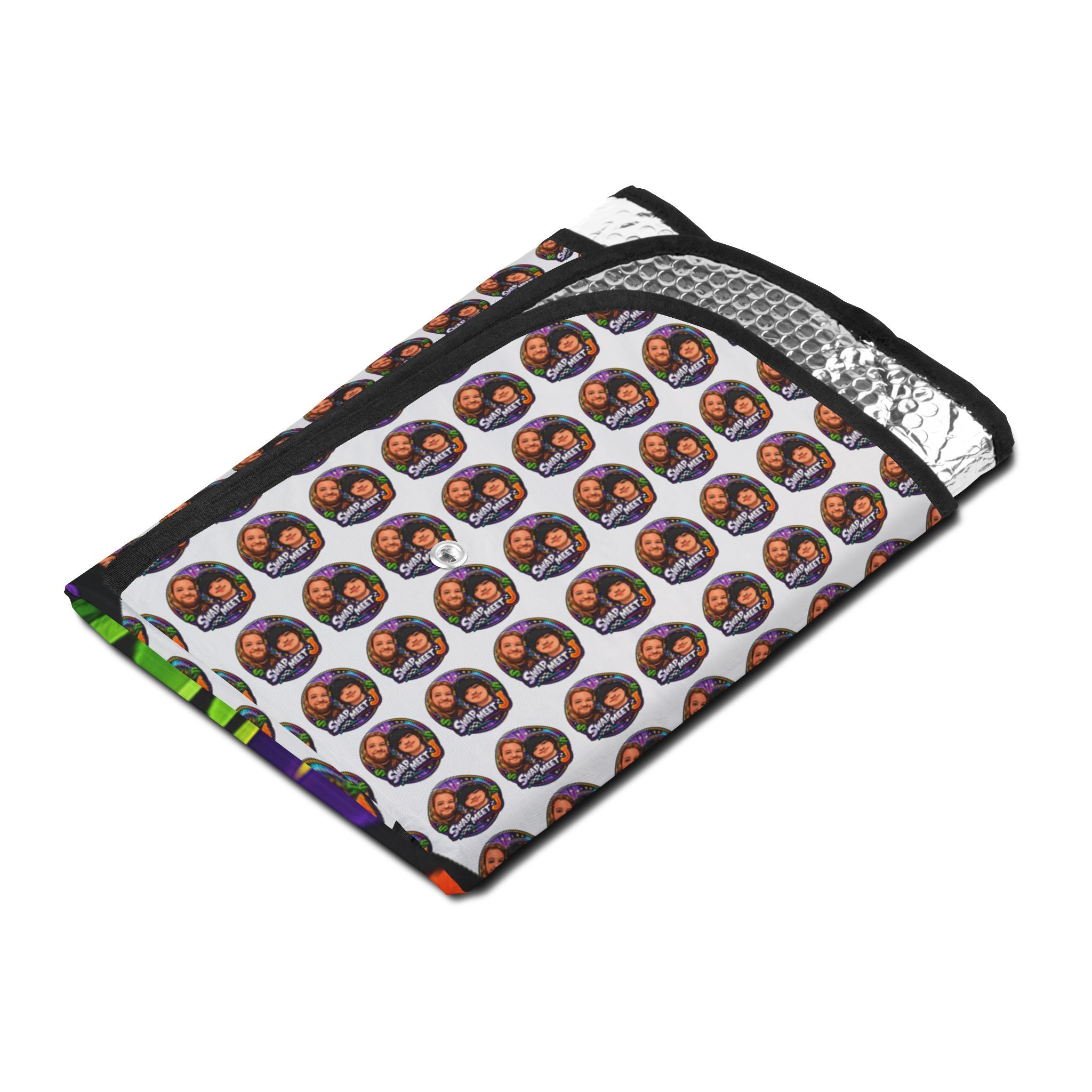 Swap Meet J Car Sunshade – Custom Cartoon Faces Windshield Shade