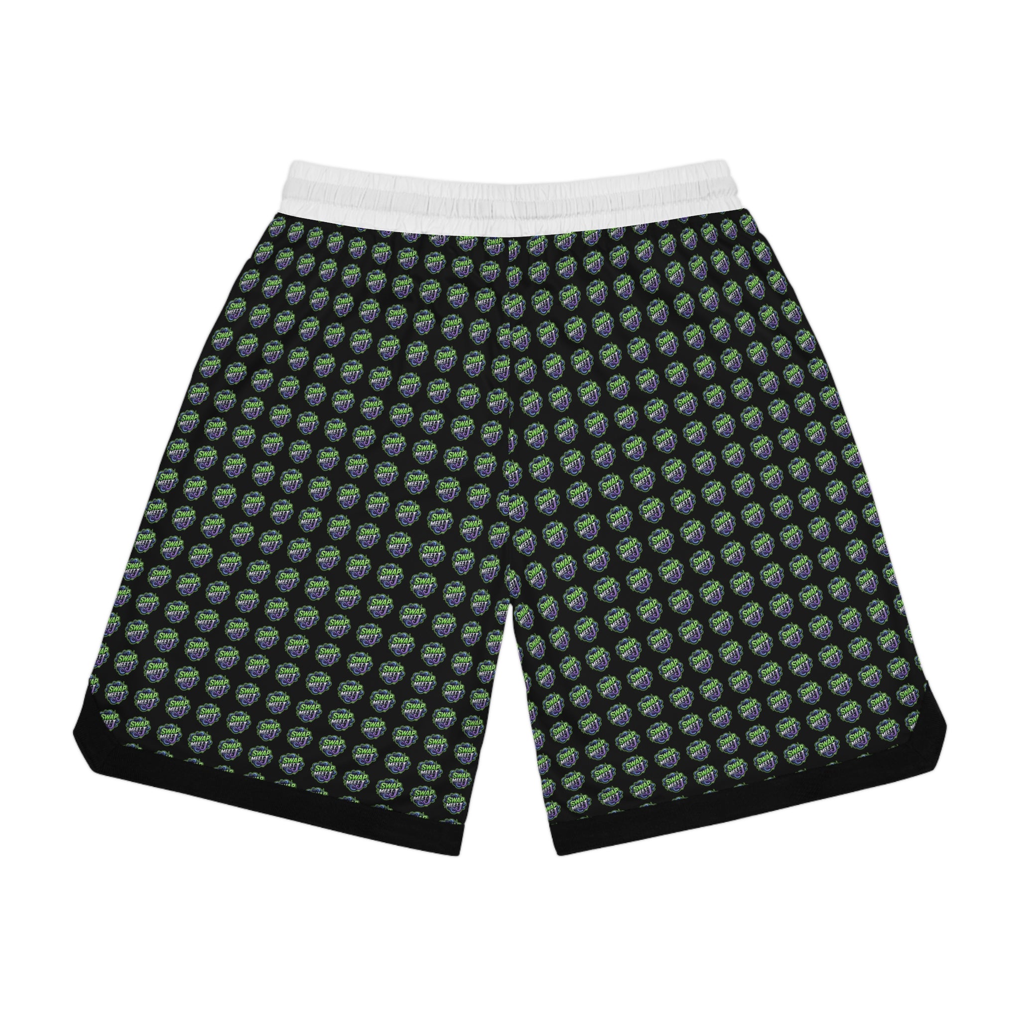 Pablo x Pile Graphic Basketball Shorts — All-Over Print Rib Shorts