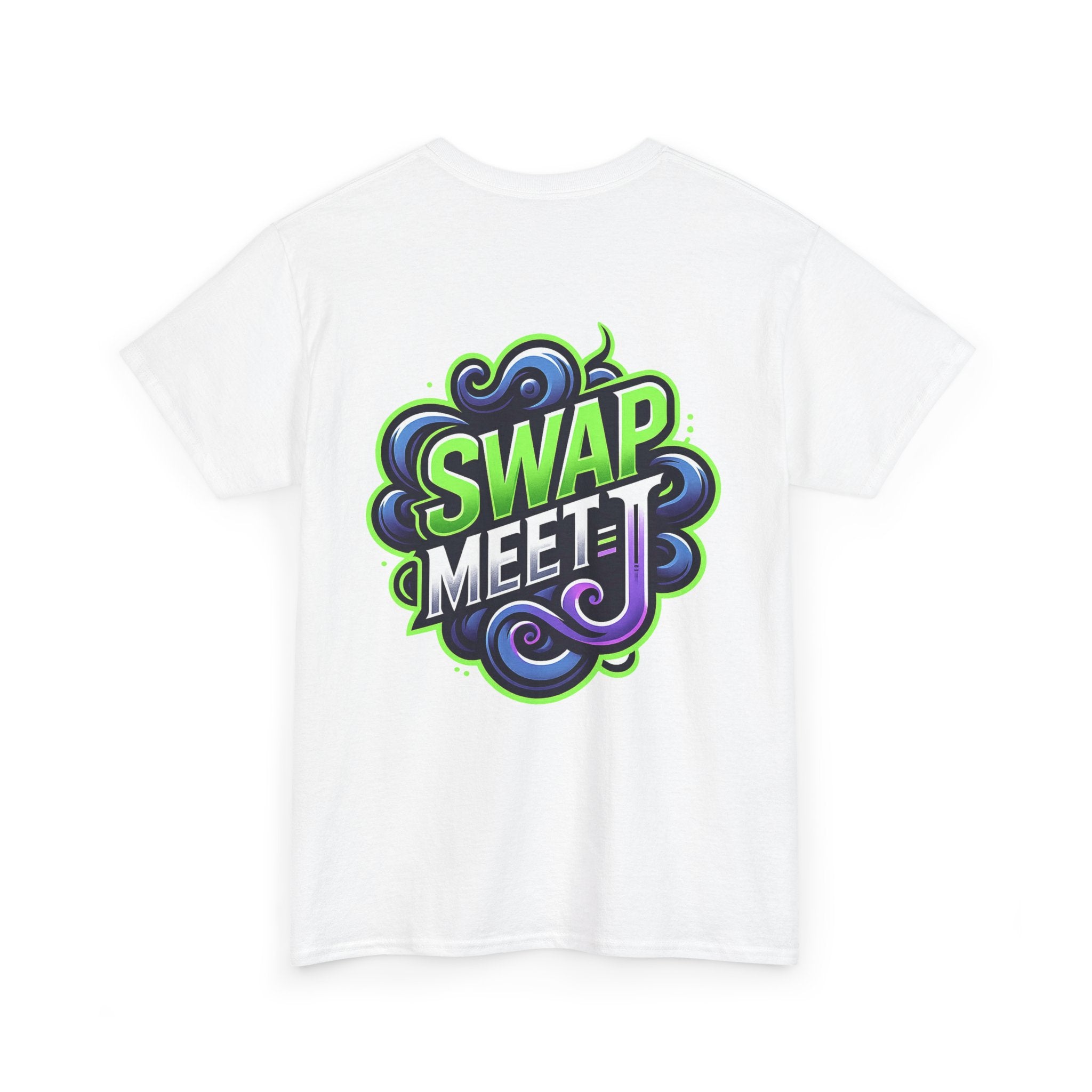 Swap Meet Logo T‑Shirt — Graphic Streetwear Tee with 'Swap Meet' Crest