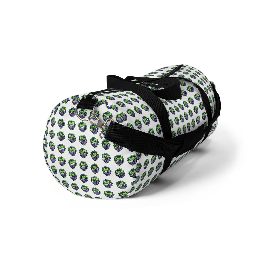 Green Planet Pattern Duffel Bag — Eco Globe Travel Gym Bag