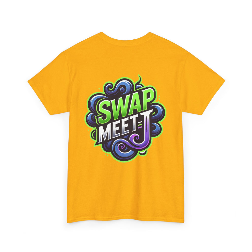 Swap Meet Logo T‑Shirt — Graphic Streetwear Tee with 'Swap Meet' Crest