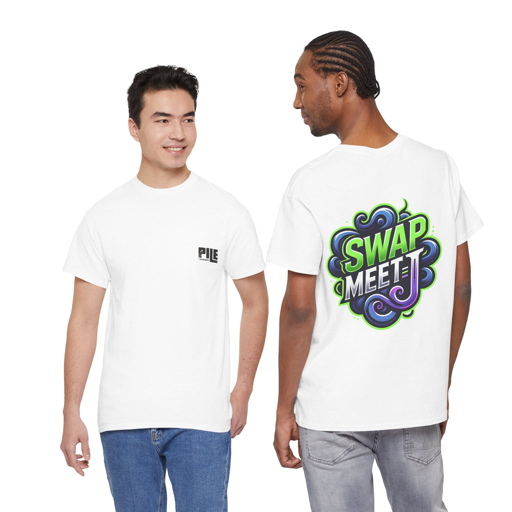 Swap Meet Logo T‑Shirt — Graphic Streetwear Tee with 'Swap Meet' Crest