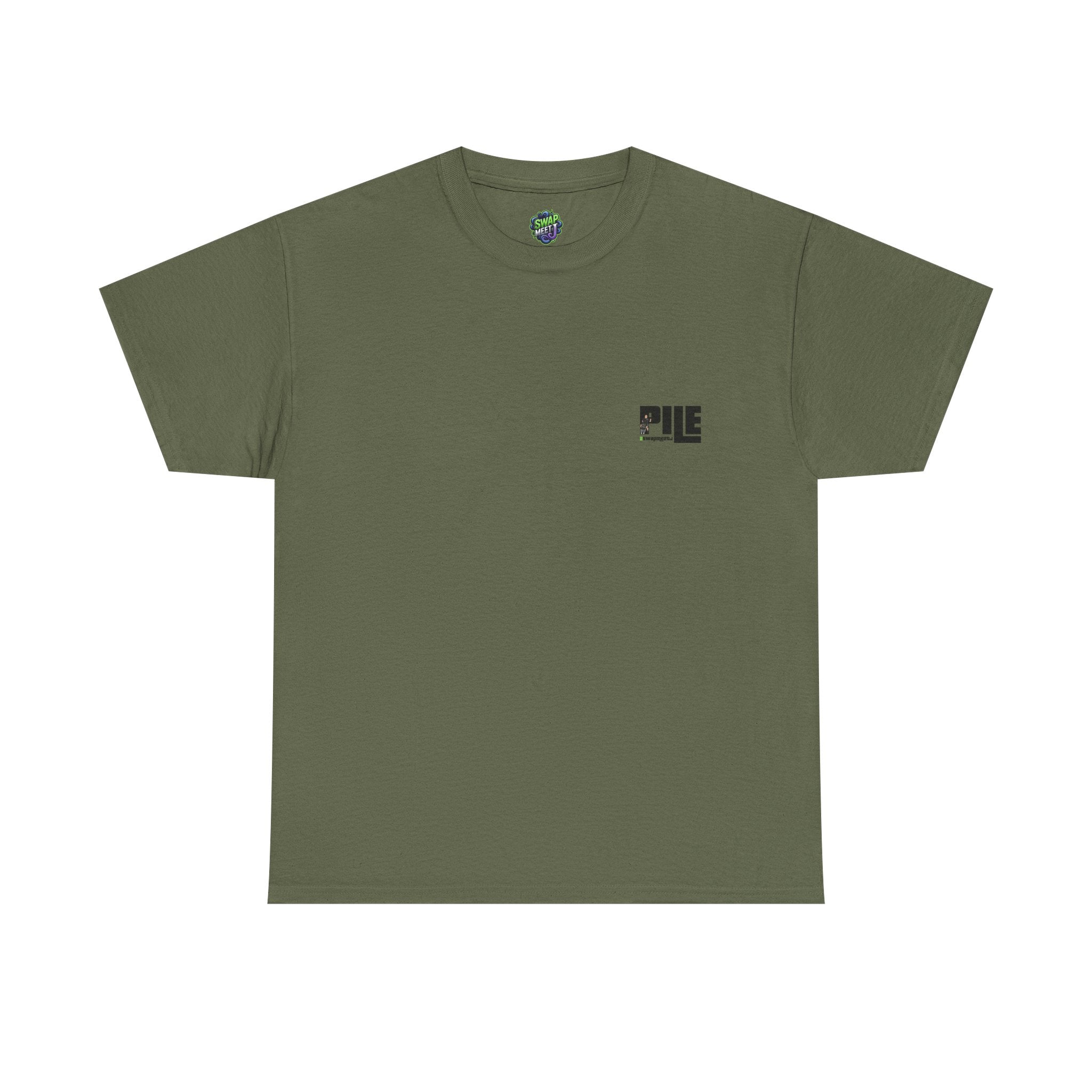 Swap Meet Logo T‑Shirt — Graphic Streetwear Tee with 'Swap Meet' Crest