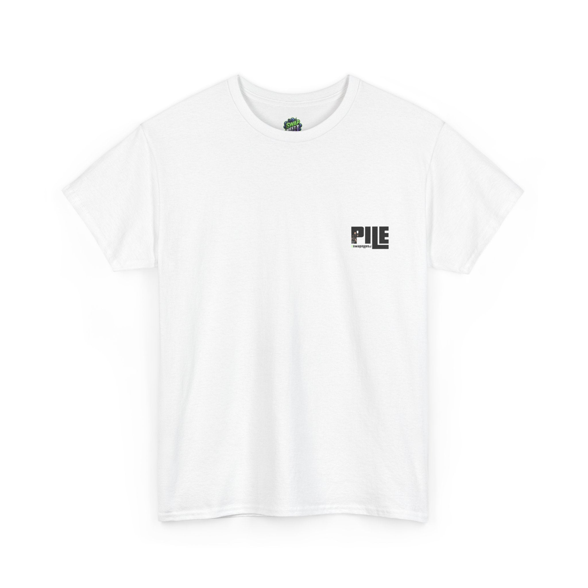 Swap Meet Logo T‑Shirt — Graphic Streetwear Tee with 'Swap Meet' Crest