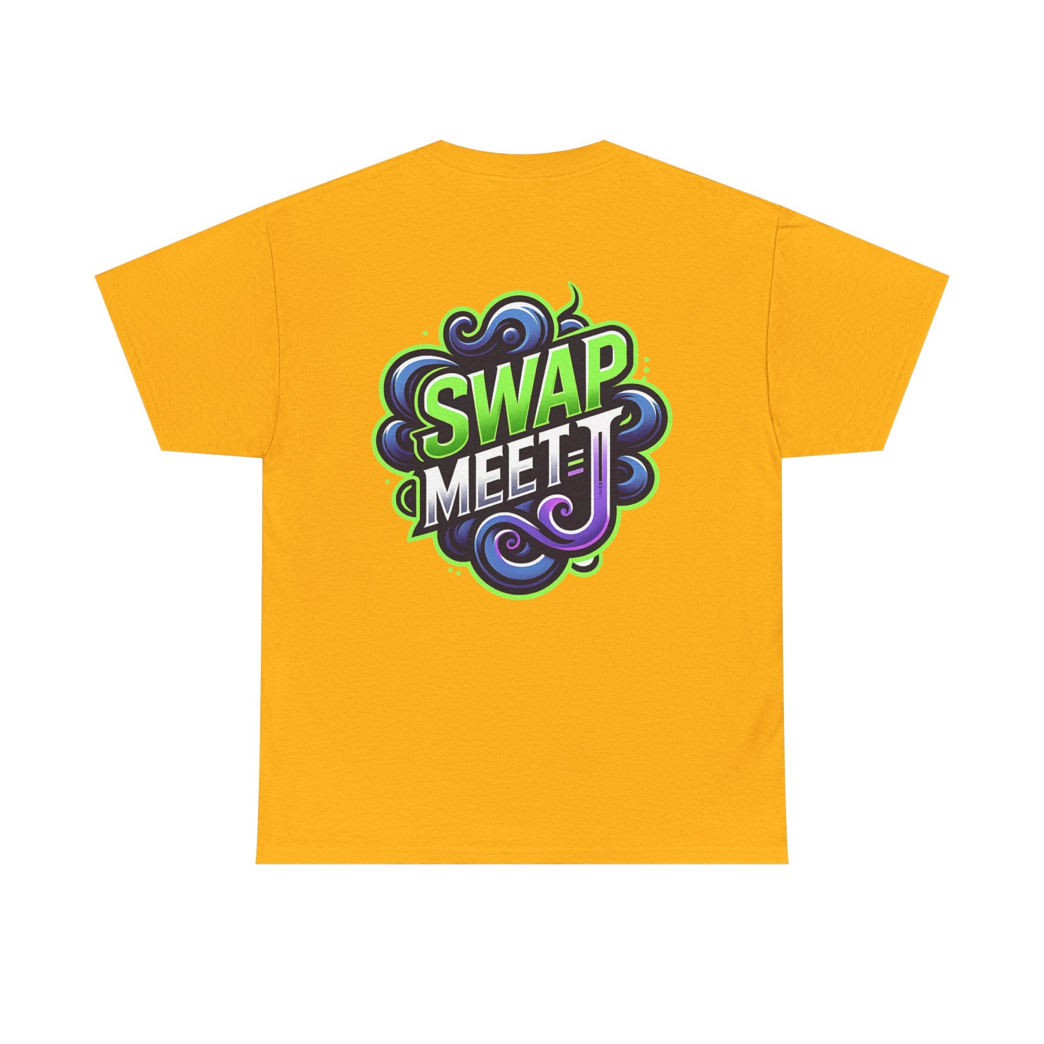 Swap Meet Logo T‑Shirt — Graphic Streetwear Tee with 'Swap Meet' Crest