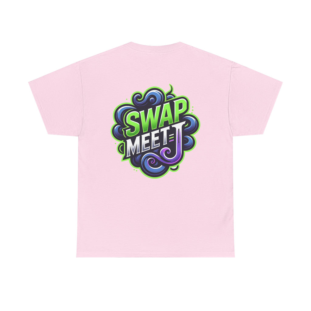 Swap Meet Logo T‑Shirt — Graphic Streetwear Tee with 'Swap Meet' Crest