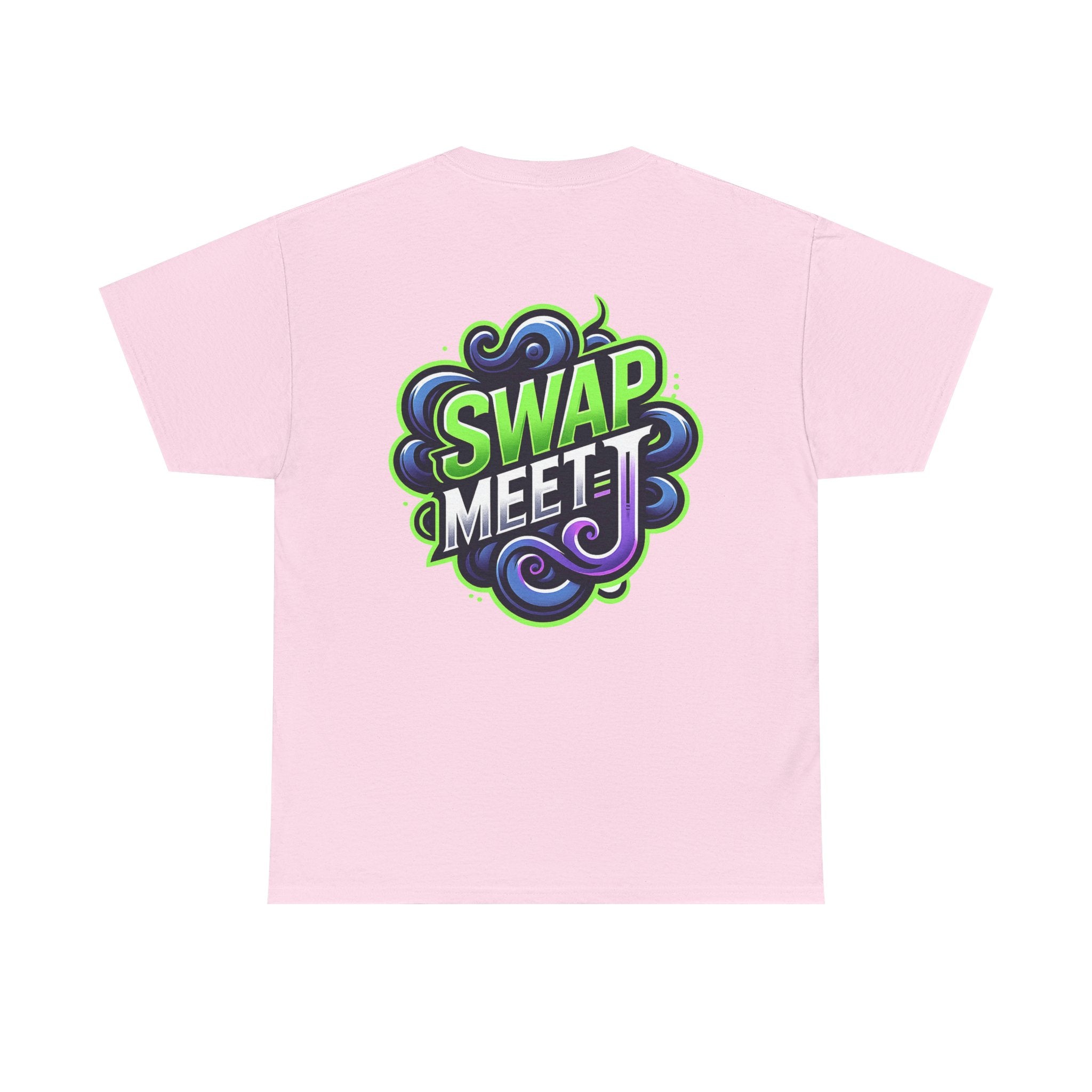 Swap Meet Logo T‑Shirt — Graphic Streetwear Tee with 'Swap Meet' Crest