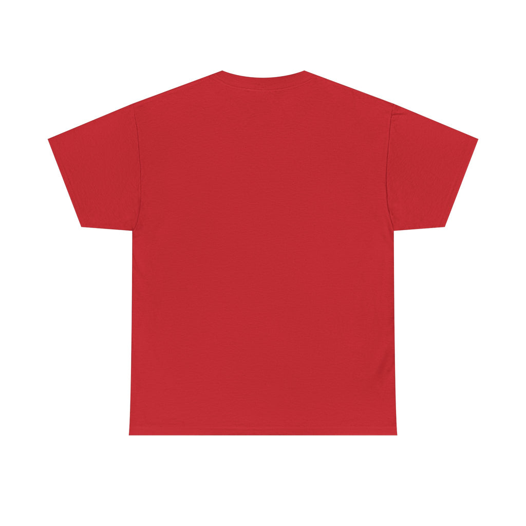 Pile Graphic Tee — Bold Block Letter Design with Photo Accent