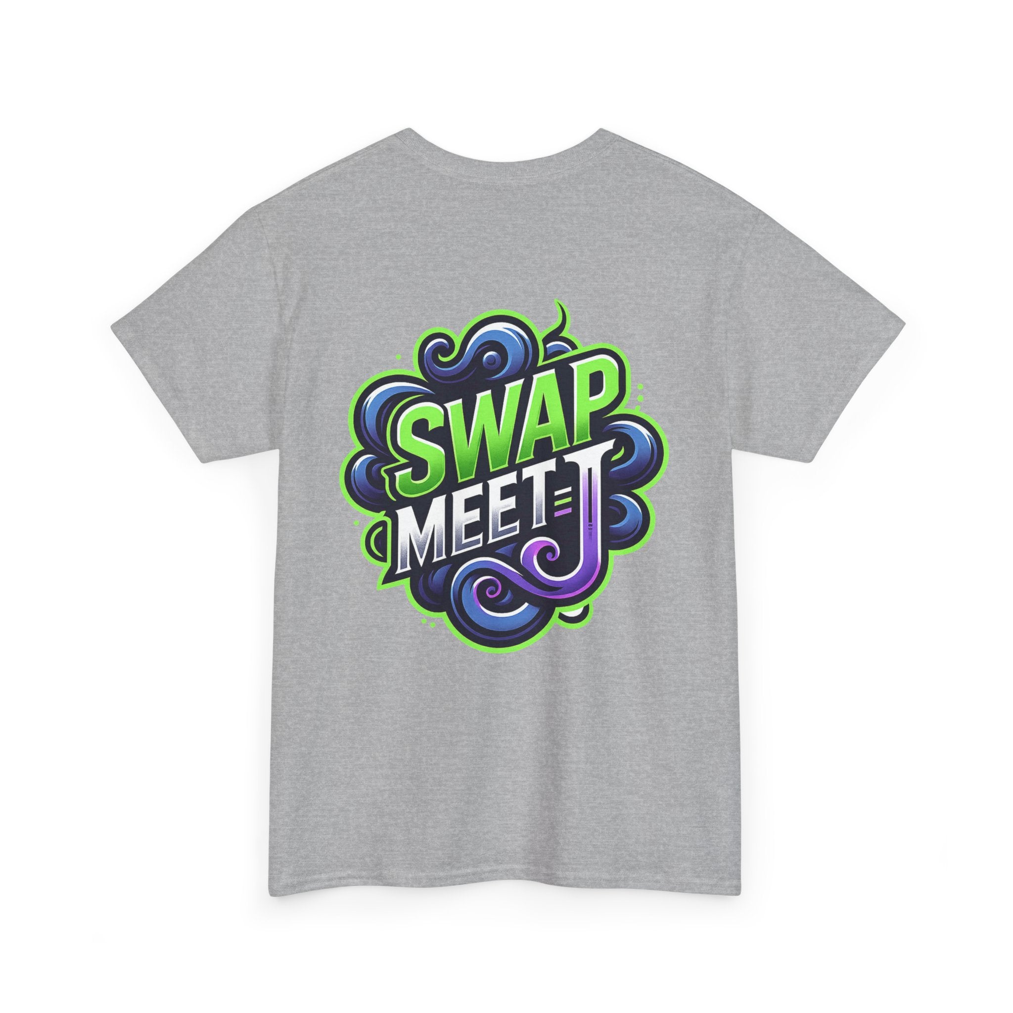 Swap Meet Logo T‑Shirt — Graphic Streetwear Tee with 'Swap Meet' Crest