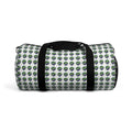 Green Planet Pattern Duffel Bag — Eco Globe Travel Gym Bag