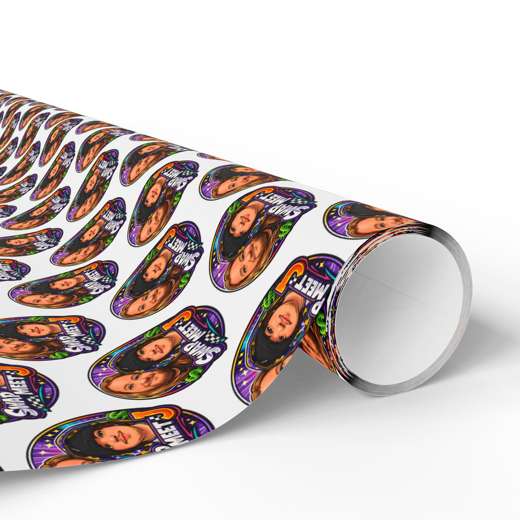 Wrapping Paper – Custom Face Portrait Pattern Gift Wrap (Personalized Photo Repeat)