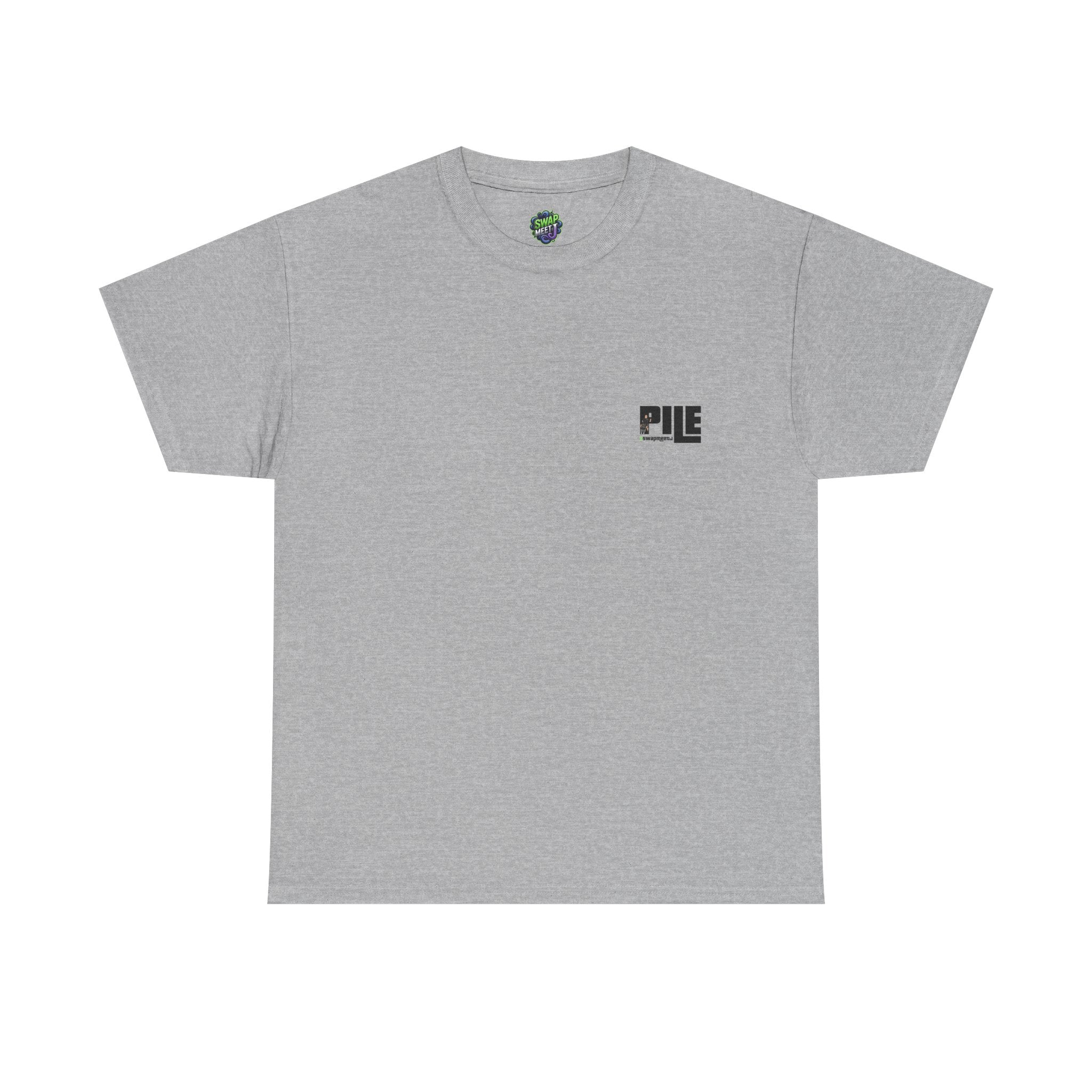 Swap Meet Logo T‑Shirt — Graphic Streetwear Tee with 'Swap Meet' Crest