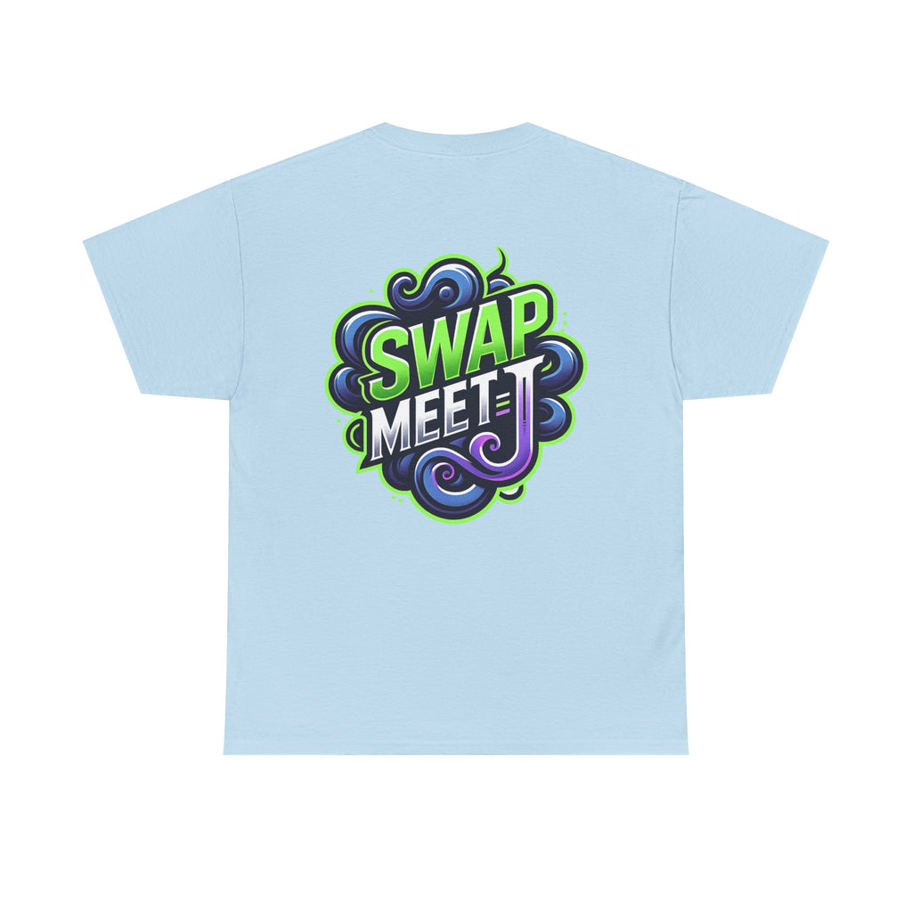 Swap Meet Logo T‑Shirt — Graphic Streetwear Tee with 'Swap Meet' Crest