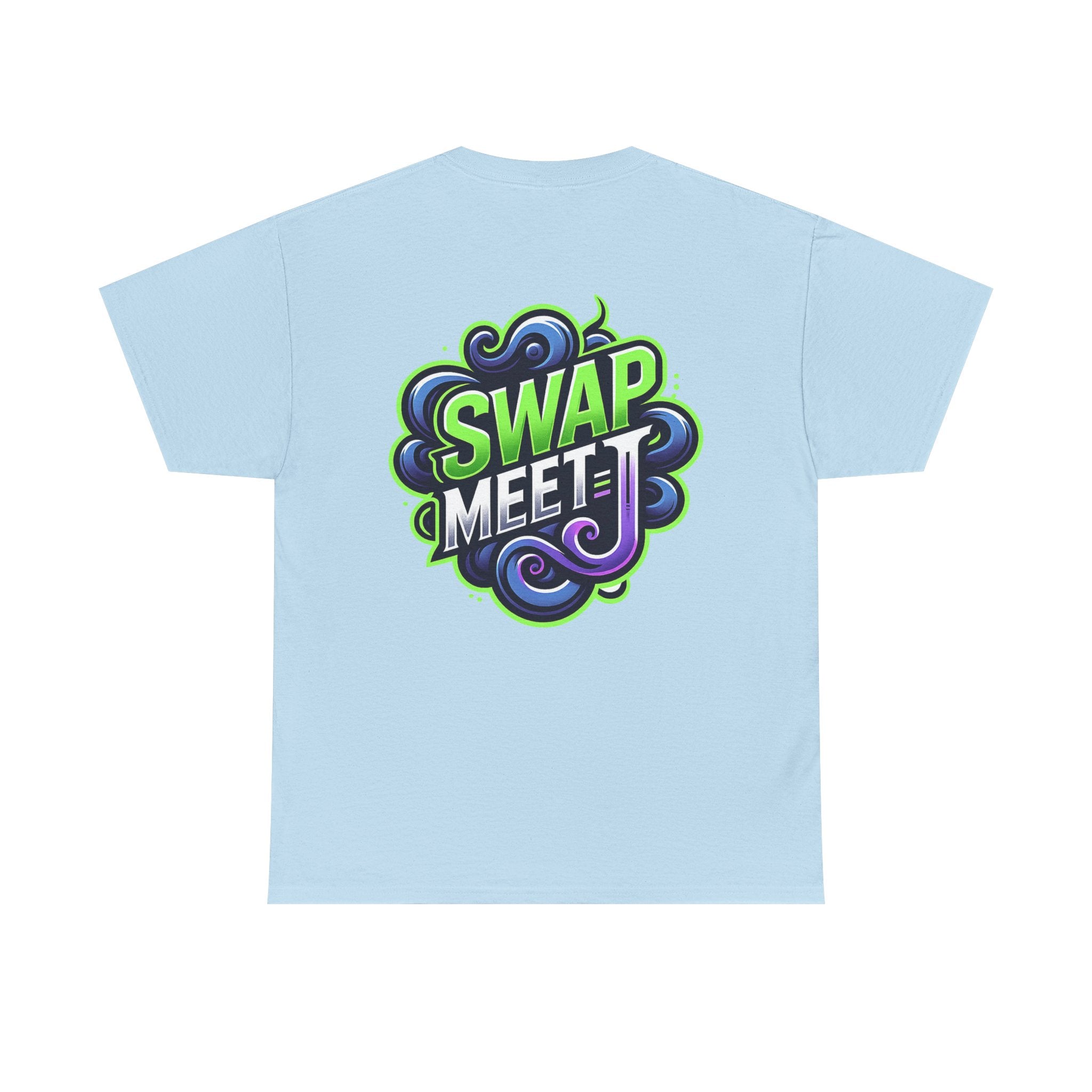 Swap Meet Logo T‑Shirt — Graphic Streetwear Tee with 'Swap Meet' Crest