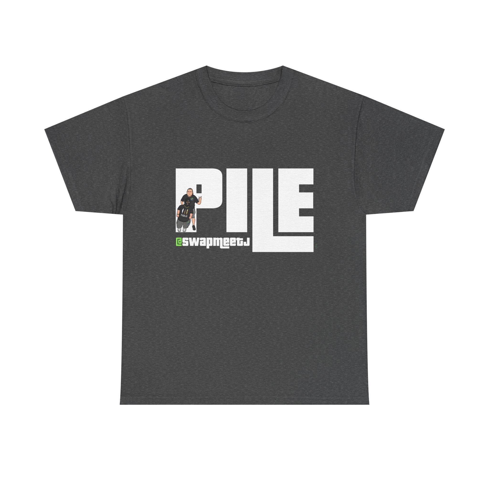 Pile Vintage Logo T‑Shirt — Retro Graphic Tee with PILE Design