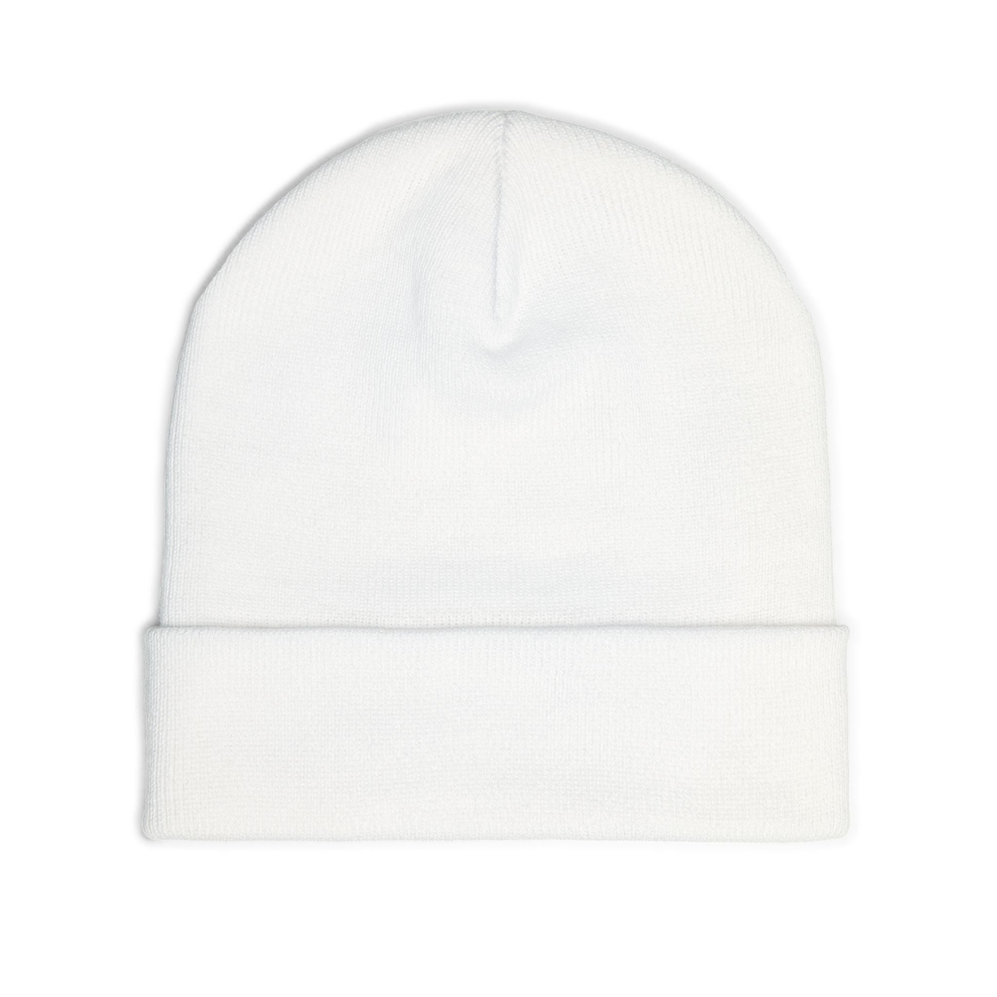 Embroidered 'PILE' Knit Beanie — Cozy Winter Beanie with Bold Logo