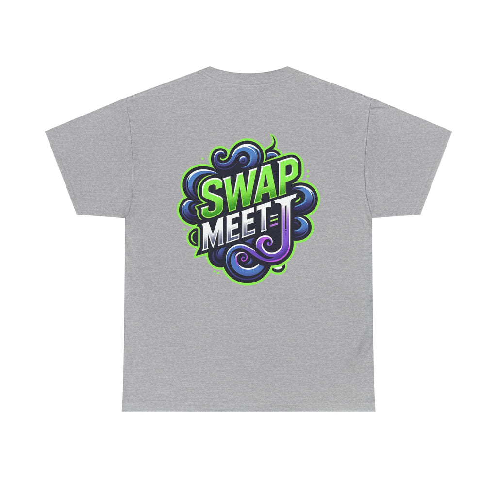 Swap Meet Logo T‑Shirt — Graphic Streetwear Tee with 'Swap Meet' Crest