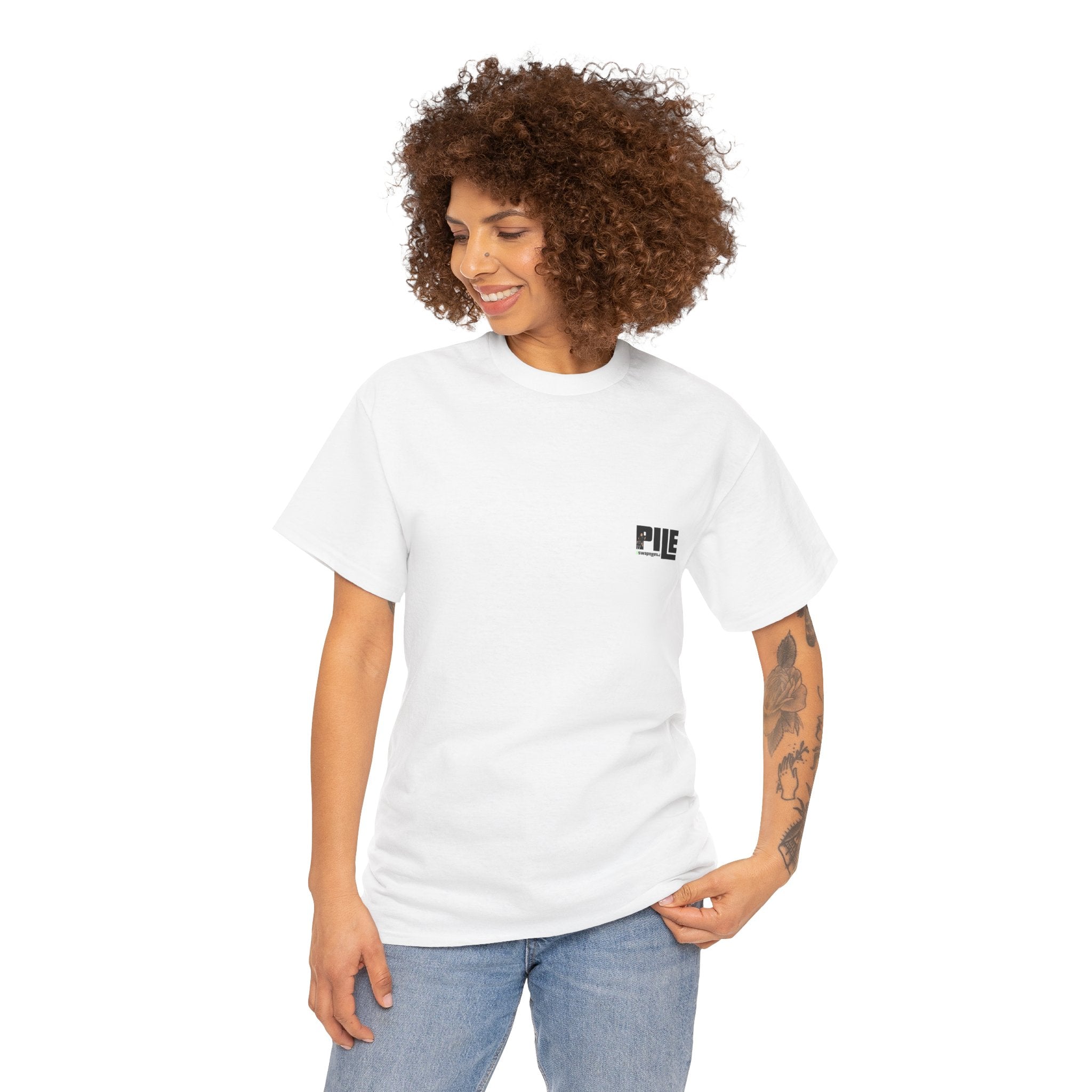 Swap Meet Logo T‑Shirt — Graphic Streetwear Tee with 'Swap Meet' Crest