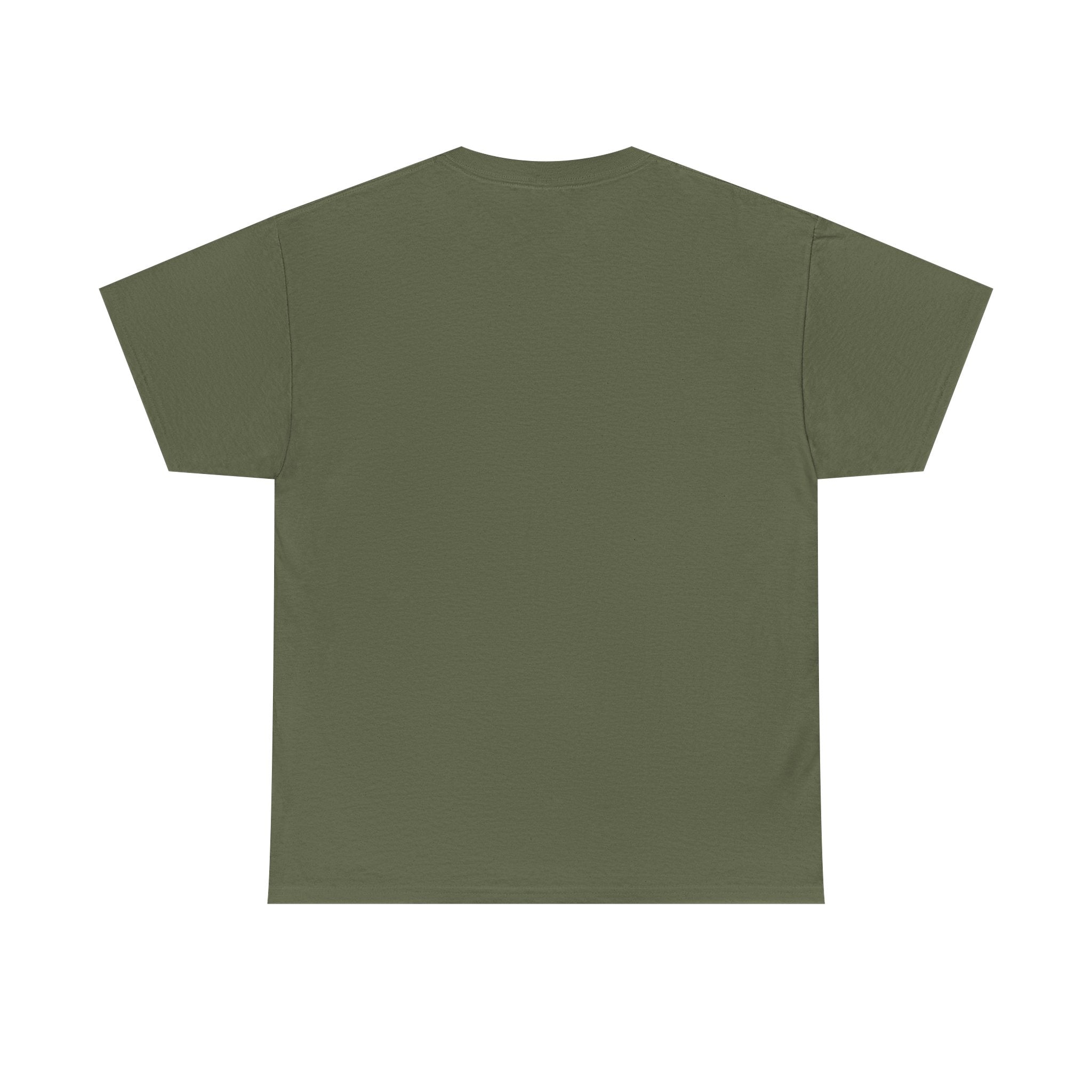 Pile Graphic Tee — Bold Block Letter Design with Photo Accent