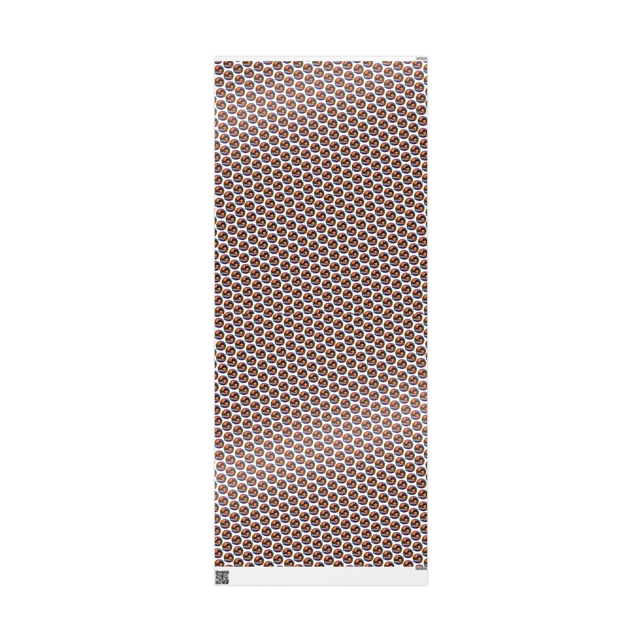 Wrapping Paper – Custom Face Portrait Pattern Gift Wrap (Personalized Photo Repeat)