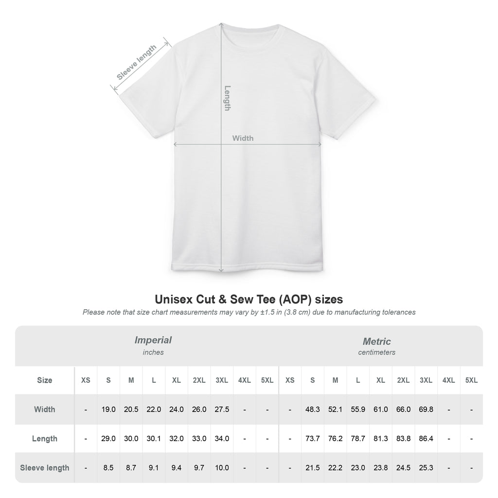 Swap Meet Graphic Tee — Cartoon Faces All-Over Print