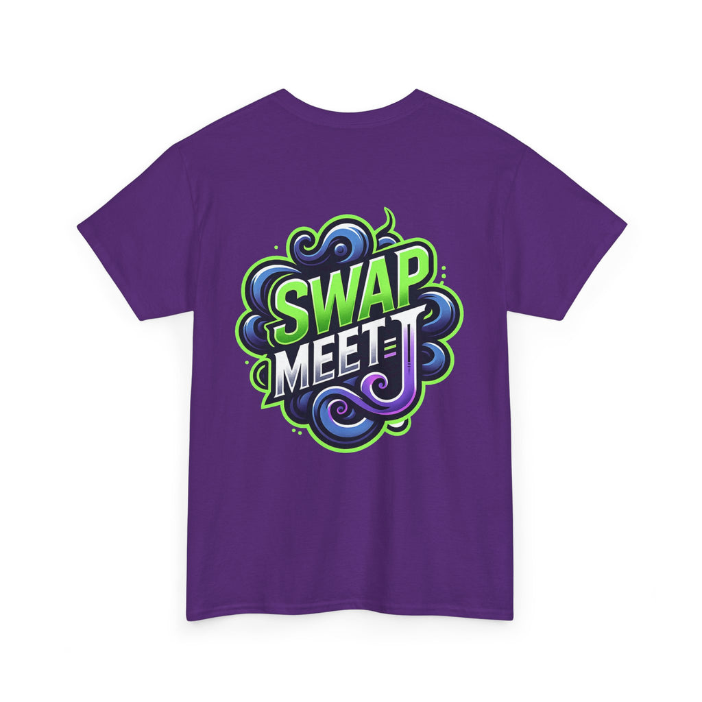 Swap Meet Logo T‑Shirt — Graphic Streetwear Tee with 'Swap Meet' Crest