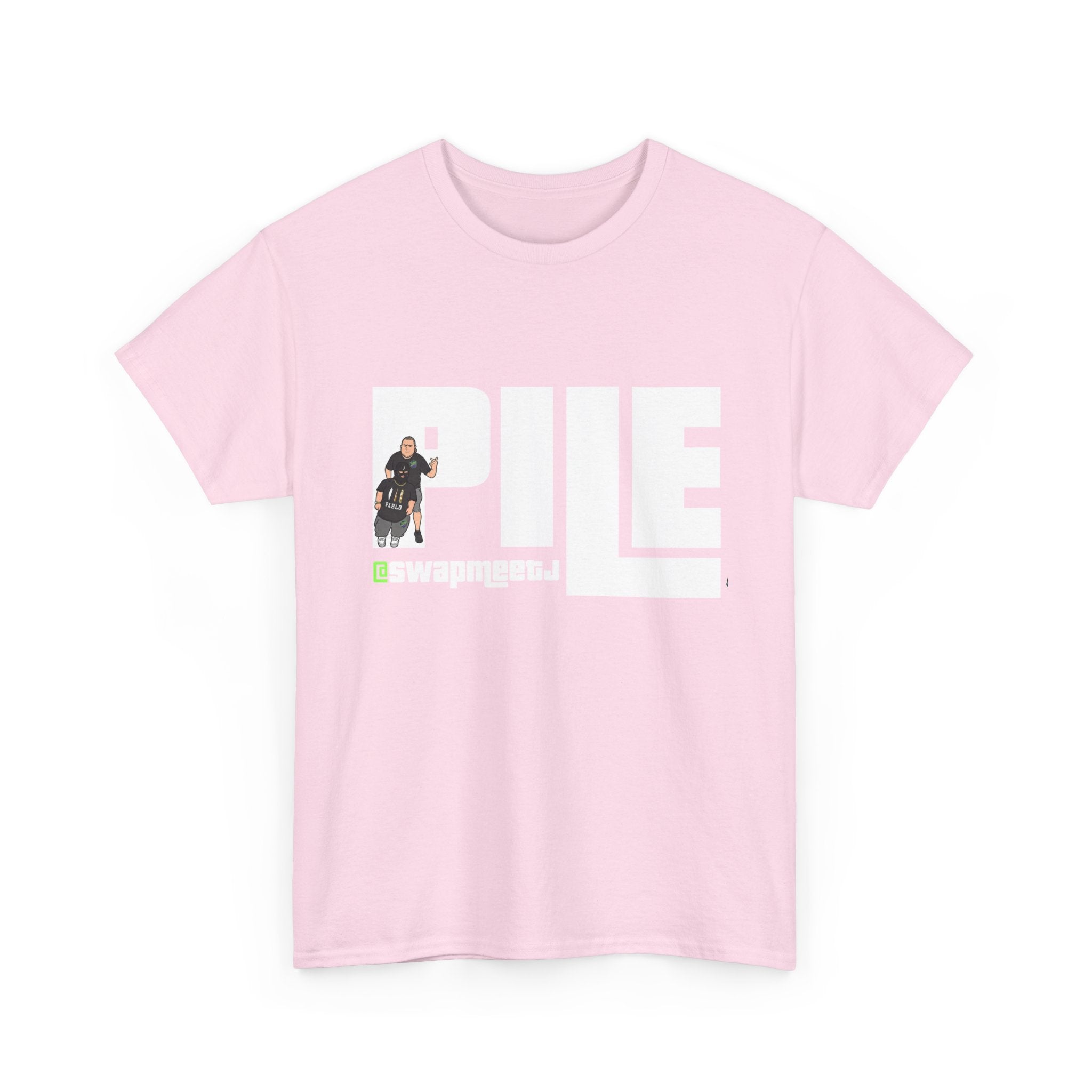 Pile Vintage Logo T‑Shirt — Retro Graphic Tee with PILE Design