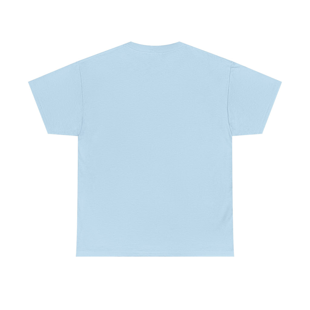 Pile Graphic Tee — Bold Block Letter Design with Photo Accent
