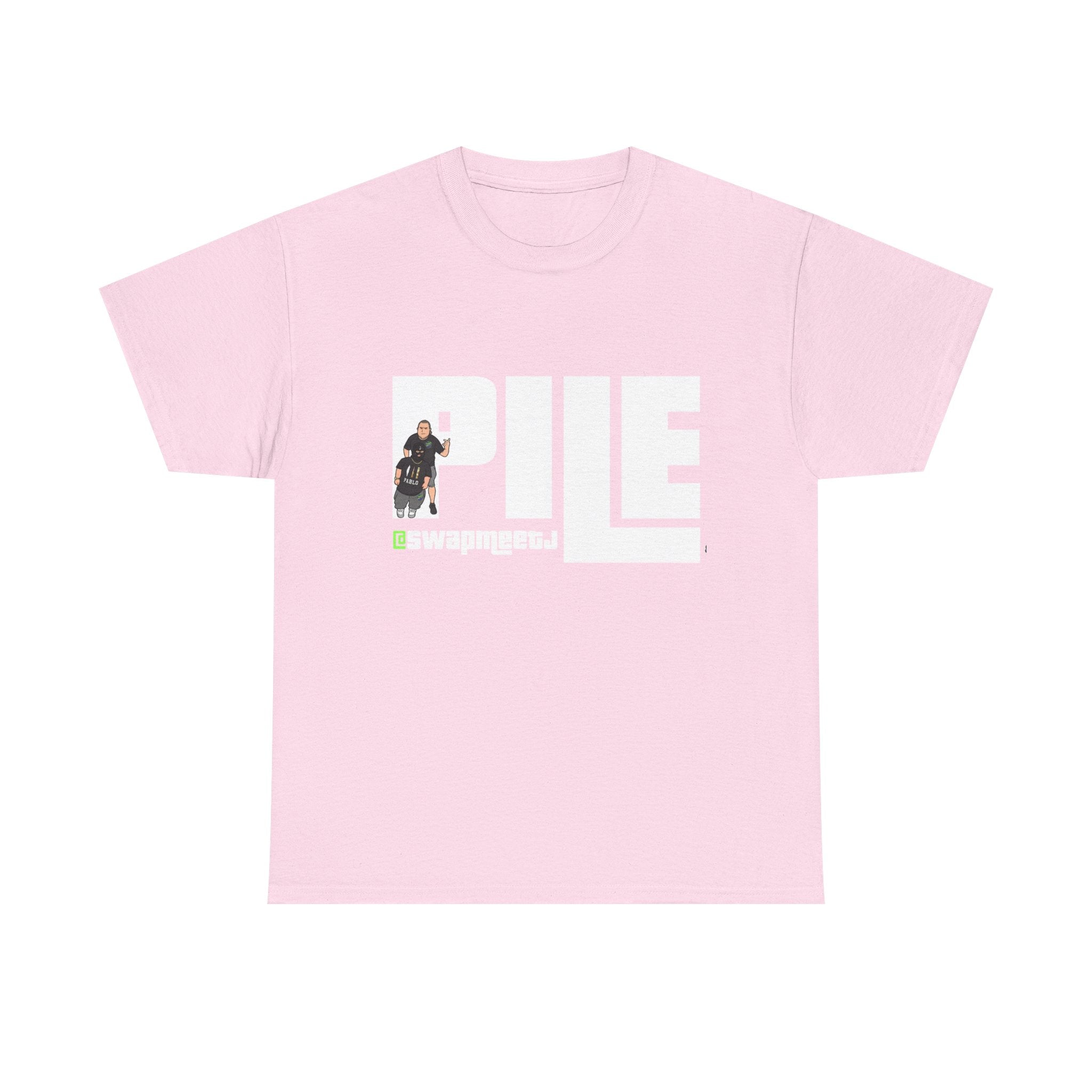 Pile Vintage Logo T‑Shirt — Retro Graphic Tee with PILE Design