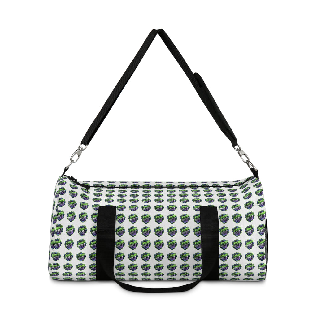Green Planet Pattern Duffel Bag — Eco Globe Travel Gym Bag