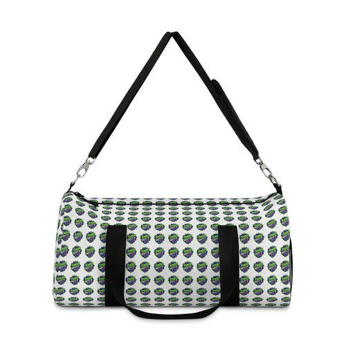 Green Planet Pattern Duffel Bag — Eco Globe Travel Gym Bag
