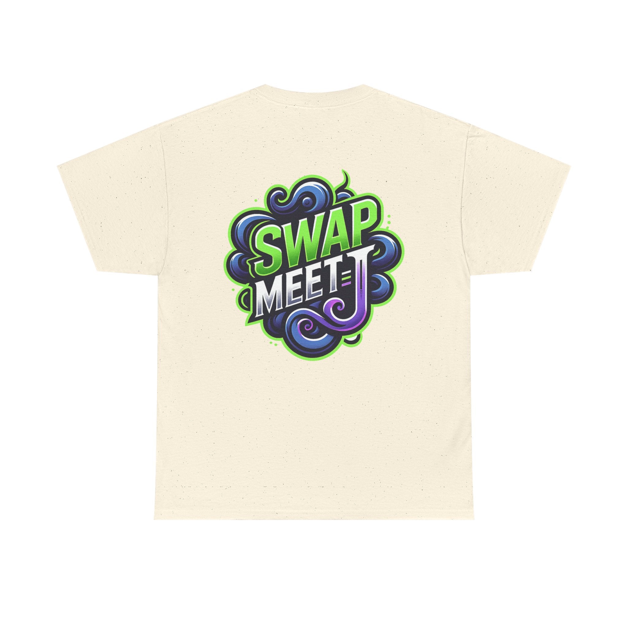 Swap Meet Logo T‑Shirt — Graphic Streetwear Tee with 'Swap Meet' Crest
