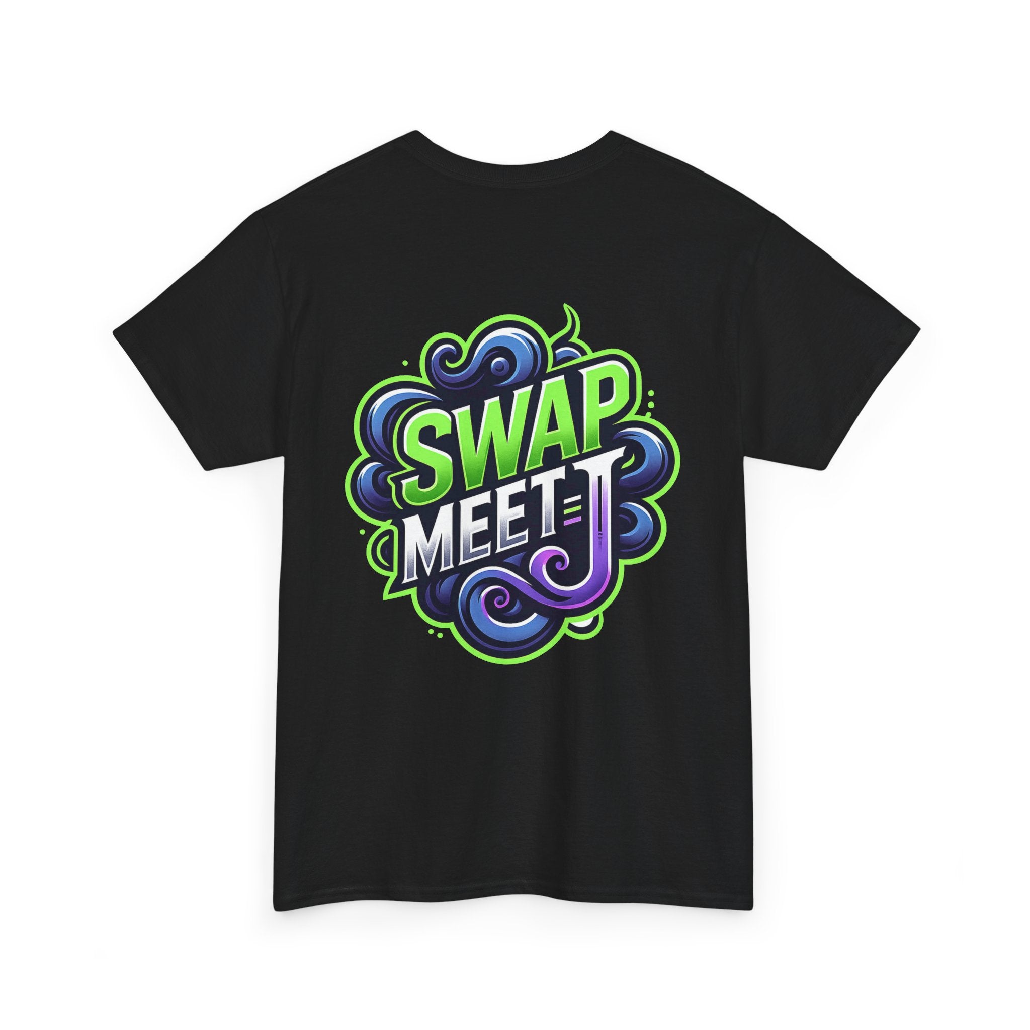 Swap Meet Logo T‑Shirt — Graphic Streetwear Tee with 'Swap Meet' Crest