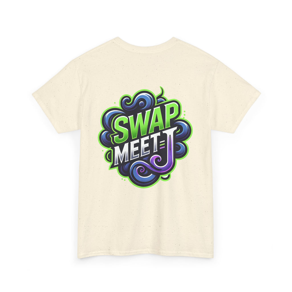 Swap Meet Logo T‑Shirt — Graphic Streetwear Tee with 'Swap Meet' Crest