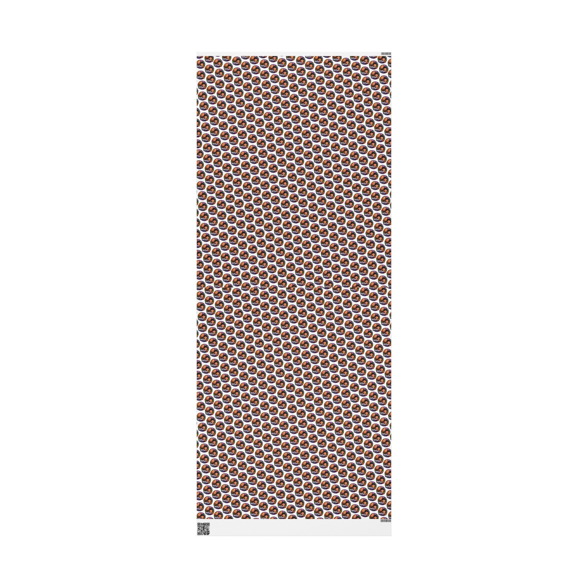 Wrapping Paper – Custom Face Portrait Pattern Gift Wrap (Personalized Photo Repeat)